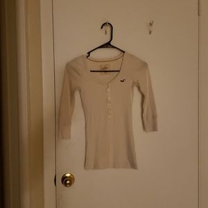 White Hollister shirt